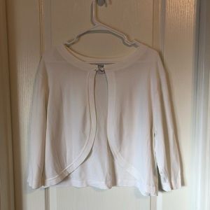NWOT Dress Barn white cardigan